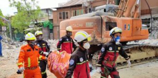 séisme en Birmanie secours