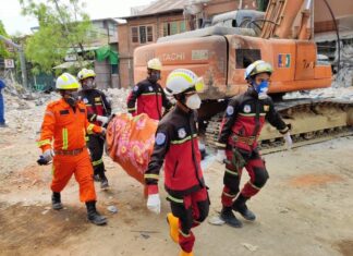 séisme en Birmanie secours