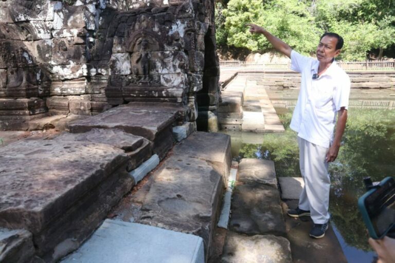 CAMBODGE – CULTURE : Le système de drainage ouest de Neak Pean restauré avec succès