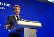 Emmanuel Macron Shangri-la forum