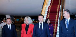 Emmanuel Macron au Vietnam
