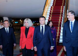 Emmanuel Macron au Vietnam