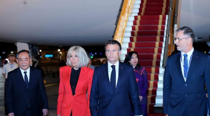 Emmanuel Macron au Vietnam
