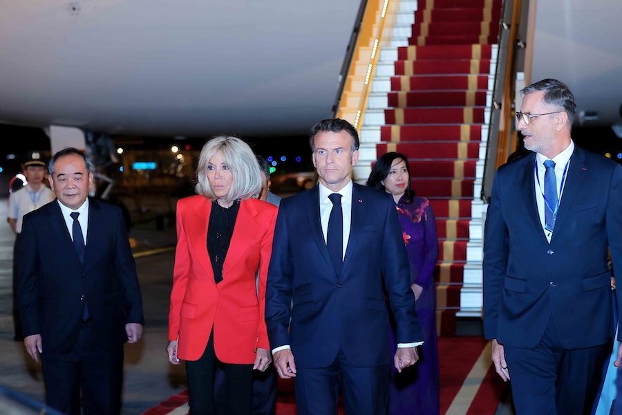 Emmanuel Macron au Vietnam