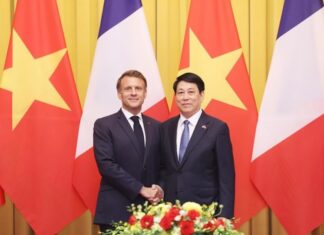 Emmanuel Macron au Vietnam