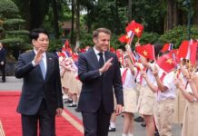 Emmanuel Macron au Vietnam