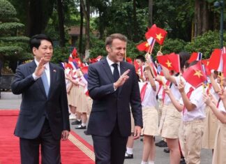 Emmanuel Macron au Vietnam