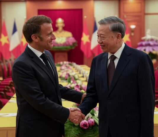 VIETNAM – FRANCE : À Paris, Tô Lâm veut transformer le rapprochement avec la France en contrats Emmanuel Macron avec Tô Lâm