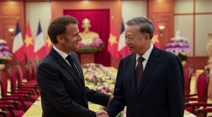 VIETNAM – FRANCE : À Paris, Tô Lâm veut transformer le rapprochement avec la France en contrats Emmanuel Macron avec Tô Lâm