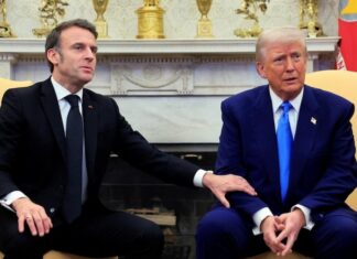 Emmanuel Macron et Donald Trump