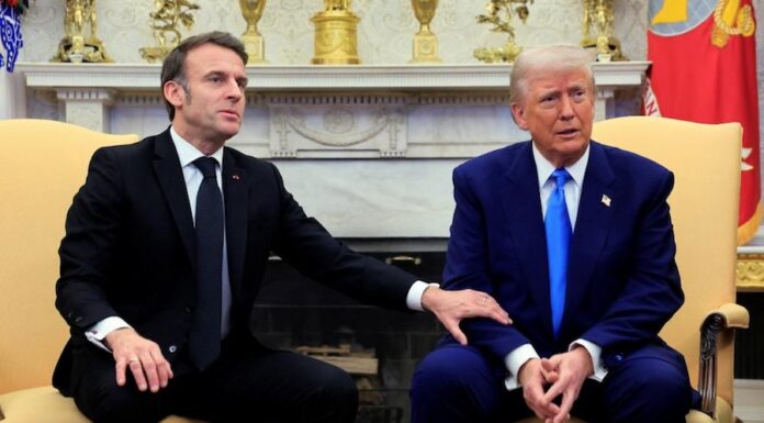 Emmanuel Macron et Donald Trump