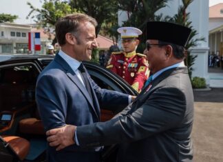 Emmanuel Macron et Prabowa Subianto