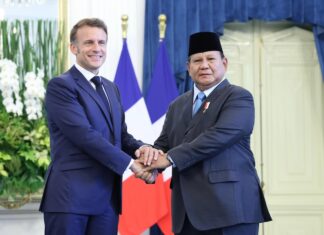 Emmanuel Macron et Prabowo Subianto