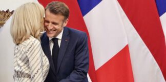 Emmanuel et Brigitte Macron