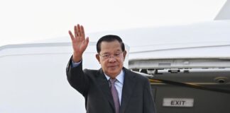 Hun Sen départ Indonésie