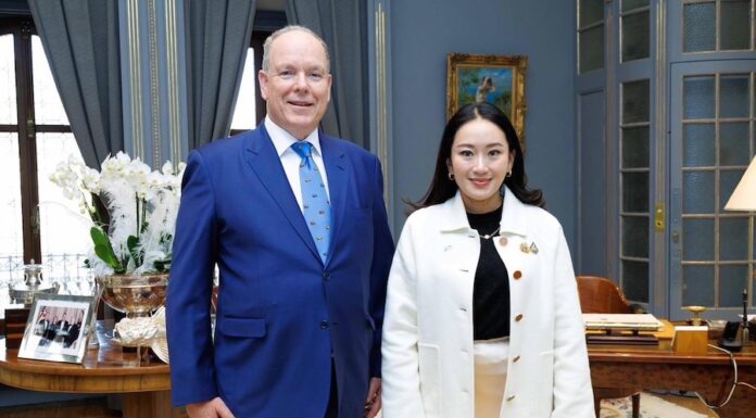 Ing Shinawatra et Prince Albert de Monaco