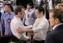 Lawrence Wong et Emmanuel Macron