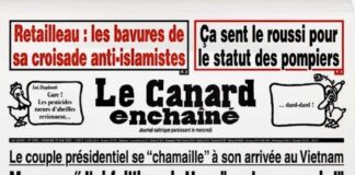 Macron Hanoï Canard enchaîné