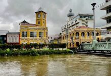 Phuket centre pluie