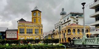 Phuket centre pluie