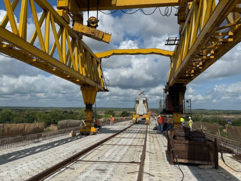 CAMBODGE – INFRASTRUCTURE : Le pont de Kratié bientôt achevé