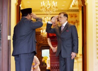 Prabowo Subianto Thaïlande