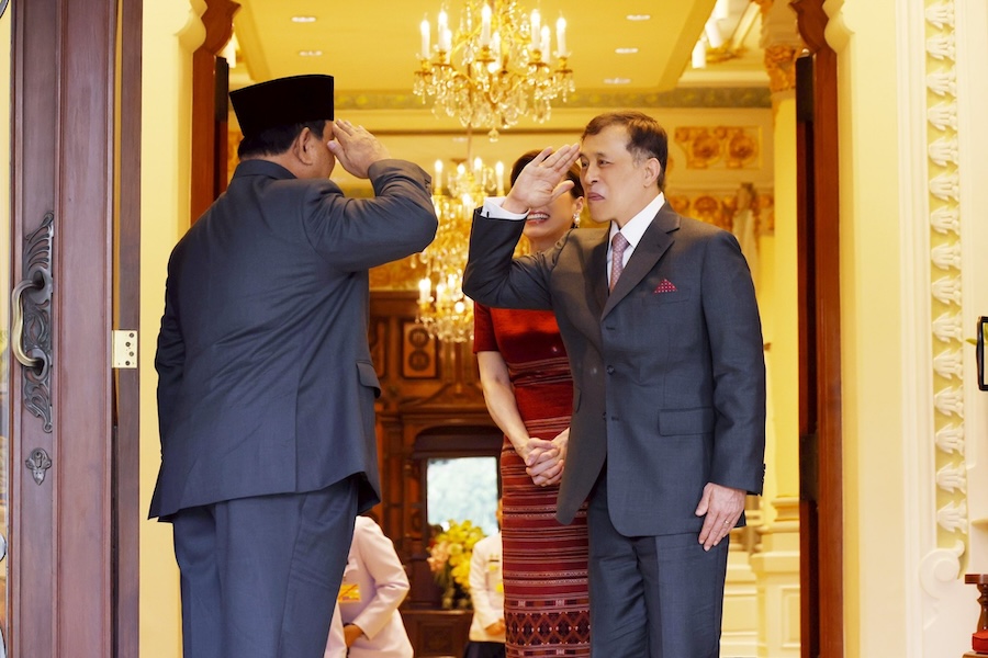 Prabowo Subianto Thaïlande