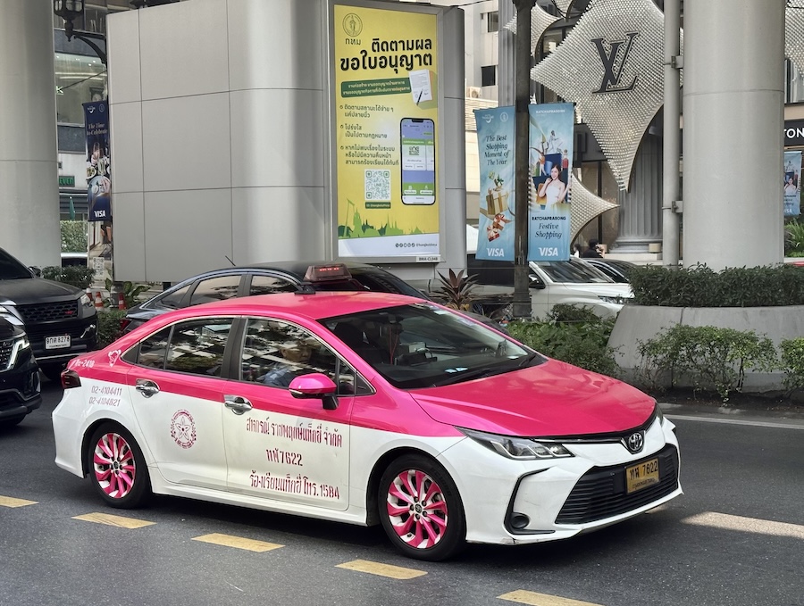 Taxi à Bangkok