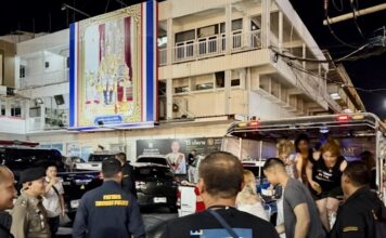 arrestation de 13 prostitués à Pattaya
