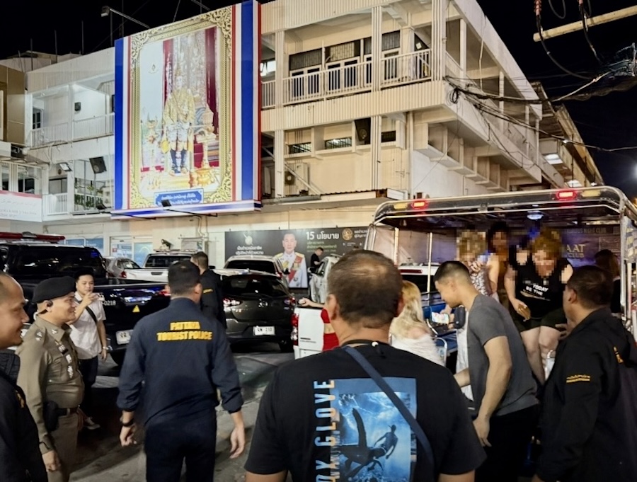 arrestation de 13 prostitués à Pattaya