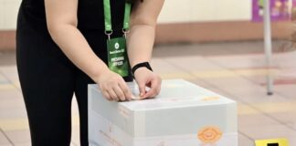 bulletins de vote Singapour
