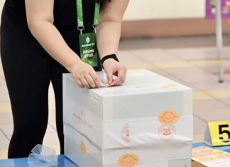 bulletins de vote Singapour
