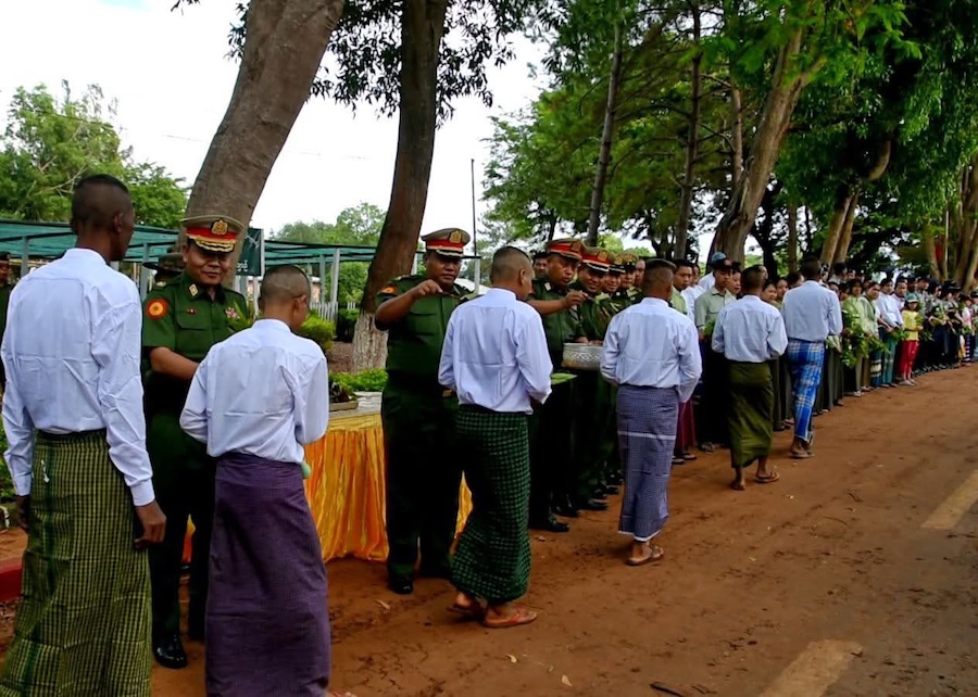 conscription en Birmanie