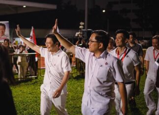 victoire du PAP Singapour