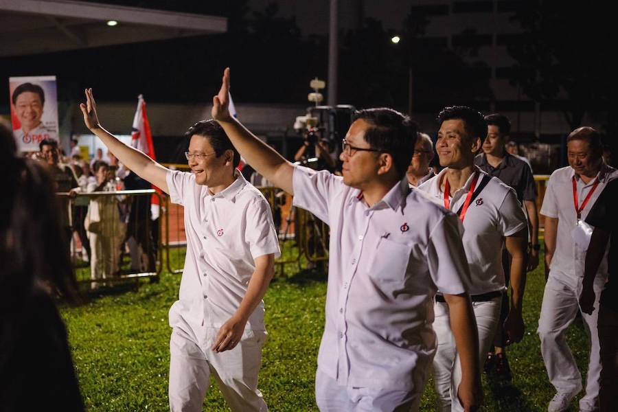 victoire du PAP Singapour