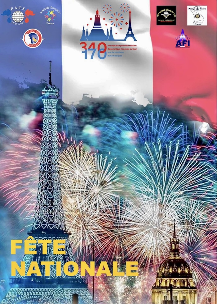 14 juillet 2025 Pattaya