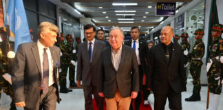 Antonio Guterres à Dacca