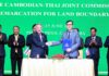 Cambodge Thaïlande commission frontières