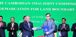 Cambodge Thaïlande commission frontières