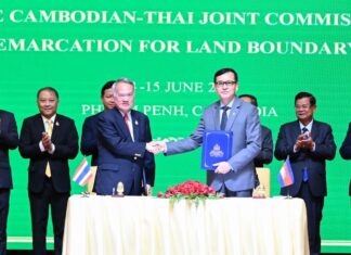 Cambodge Thaïlande commission frontières