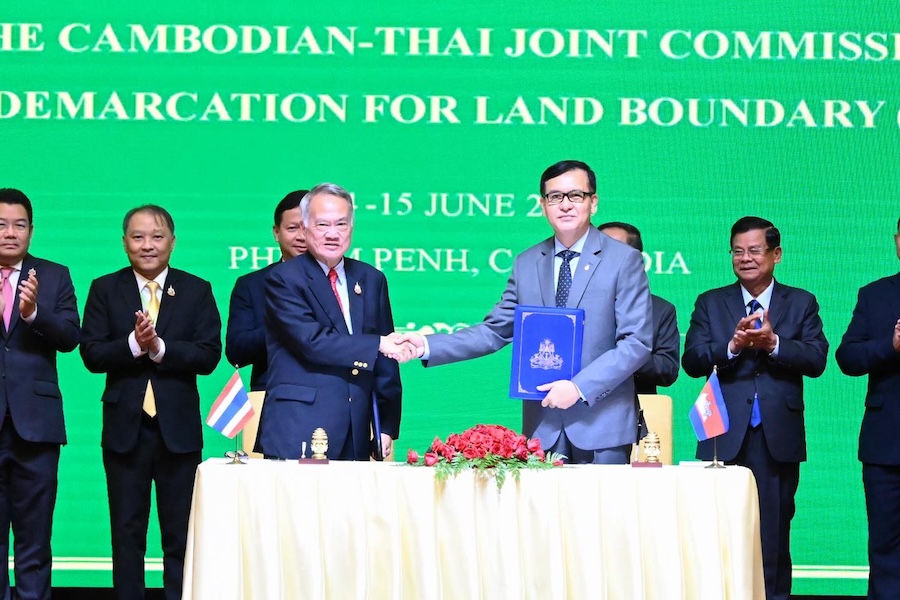 Cambodge Thaïlande commission frontières
