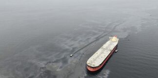 Fuite de pétrole en mer à Sriracha