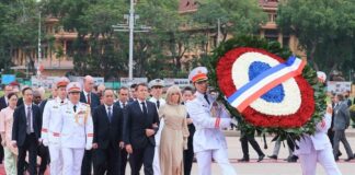 Macron Ho Chi Minh