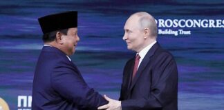 Prabowo et Poutine