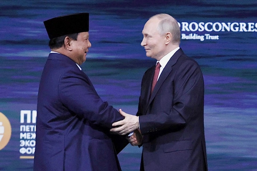 Prabowo et Poutine