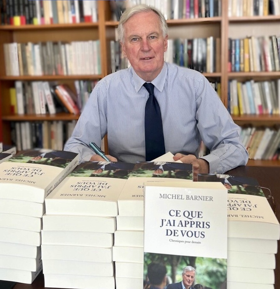 Livre : ce que j'ai appris de vous Michel Barnier
