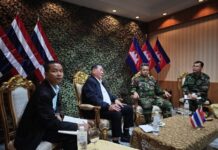 discussions Thaïlande Cambodge
