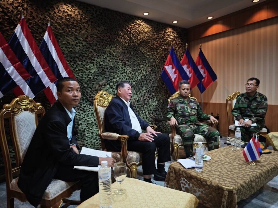 discussions Thaïlande Cambodge