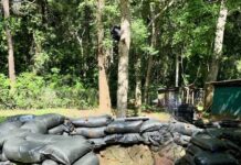 frontière Thaïlande Cambodge bunker