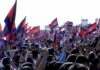 CAMBODGE – THAÏLANDE : Les 5 raisons du conflit frontalier, côté cambodgien Cambodge litige frontalier avec la Thaïlande manifestation de soutien